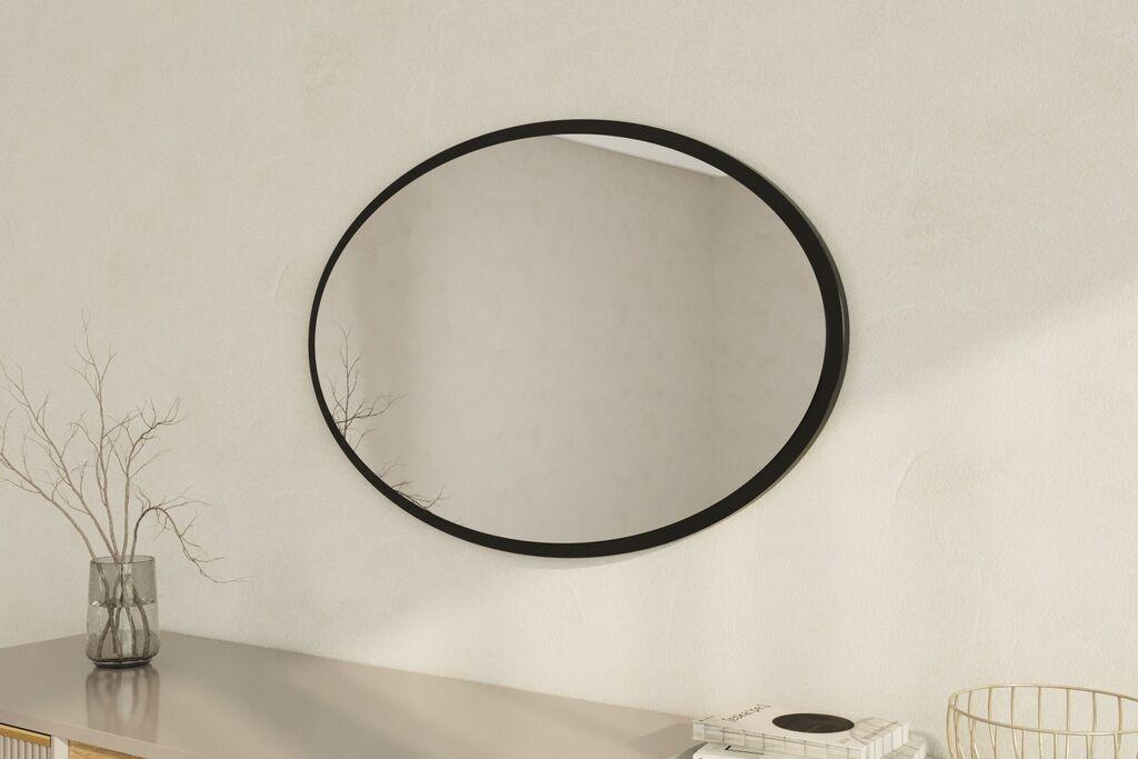 Hanah Home Ogledalo Beyo, Crno