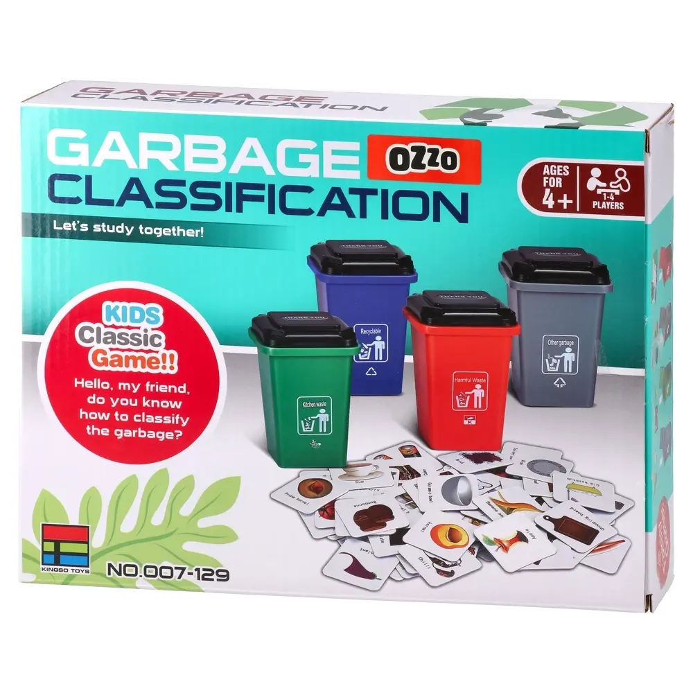 Kingso toys Društvena igra Garbage classification