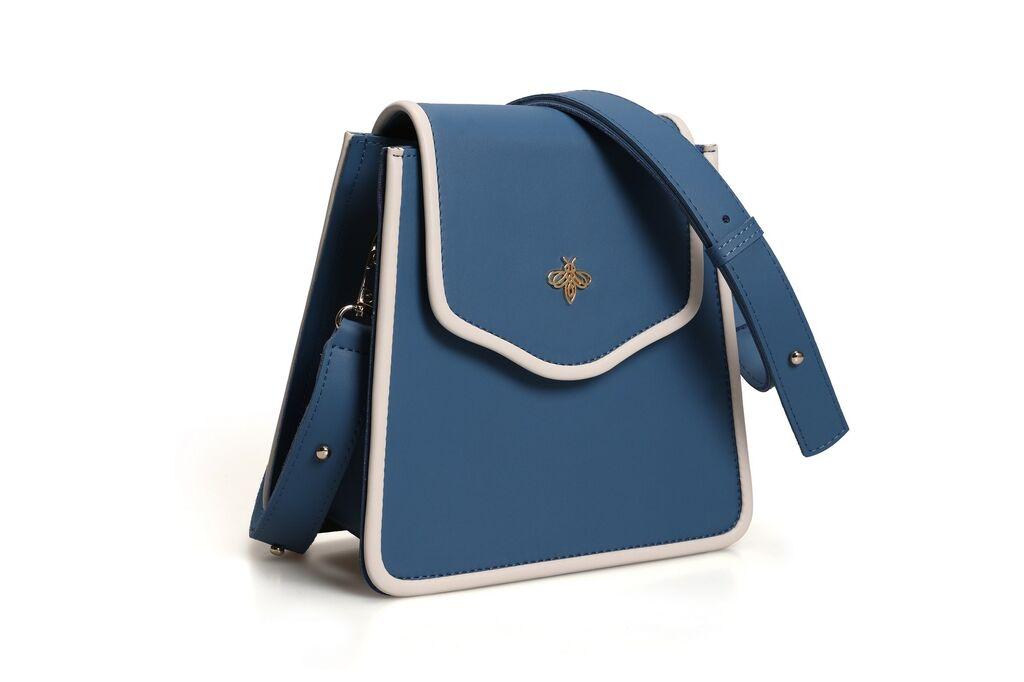 Lucky Bees Ženska torba 1248, Plava