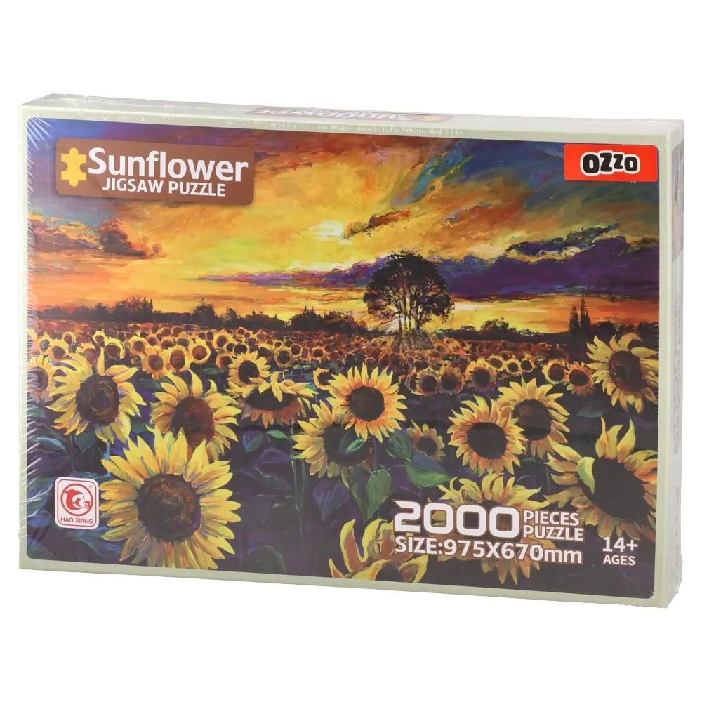 Hao Xiang Slagalica Sunflowers, 97.5 x 67 cm, 2000 delova