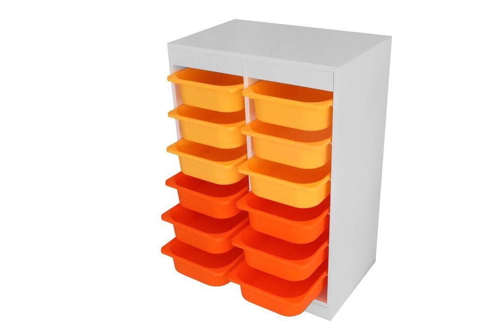 Hanah Home Komoda, 66x93x42.5 cm, Šarena