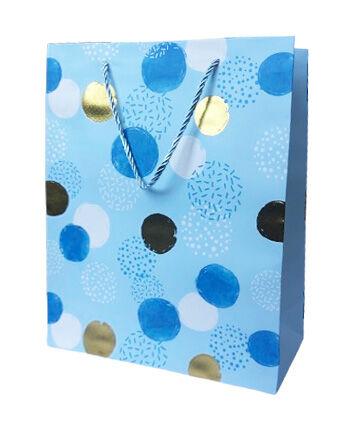 Ukrasna kesa, Srednja, 26x32x10, Plava