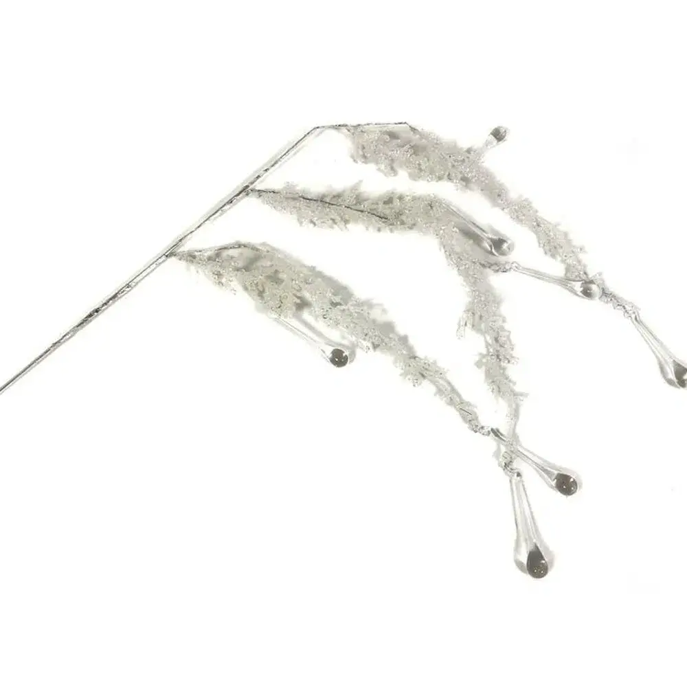 Festa Novogodišnja grana Royal, 70 cm, Srebrne boje