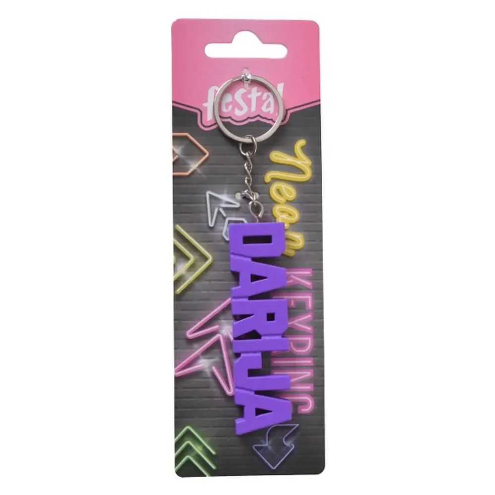 Festa Privezak za ključeve Darija, Neonski, Ljubičasti