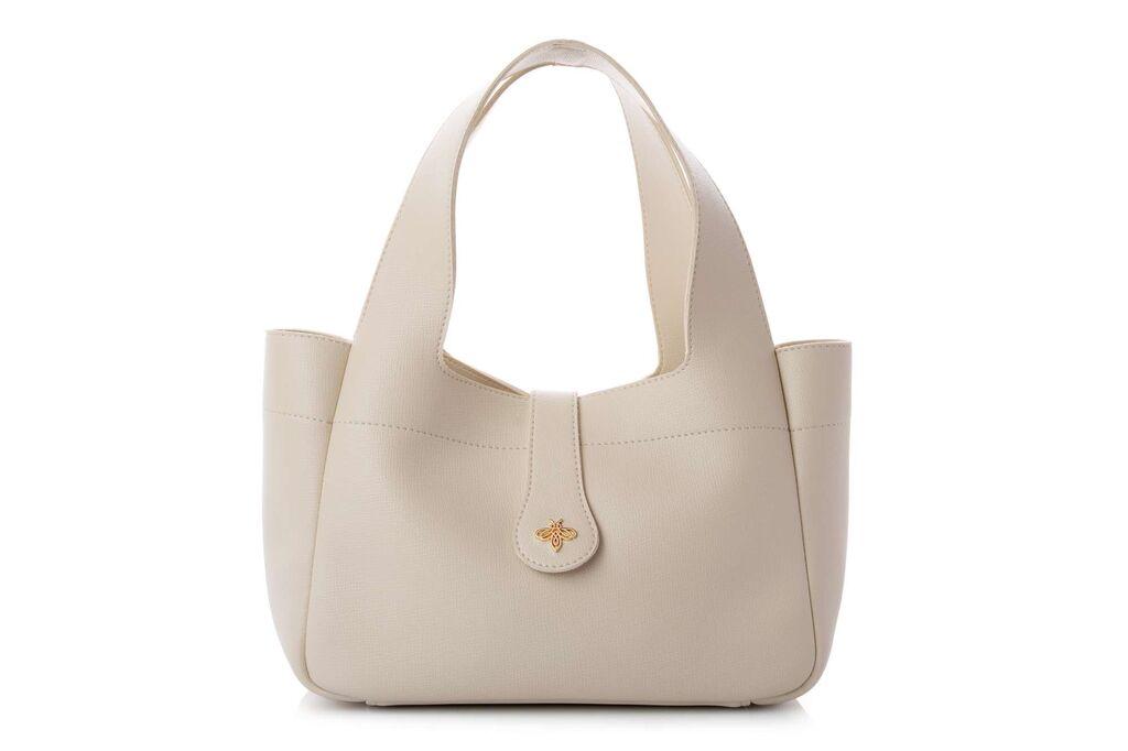 Lucky Bees Ženska torba Margot, Krem