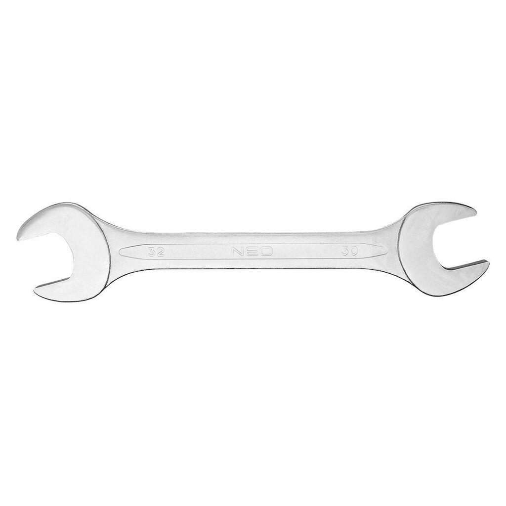 Neo tools Dvostrani viljuškasti ključ, CRV, DIN 3110