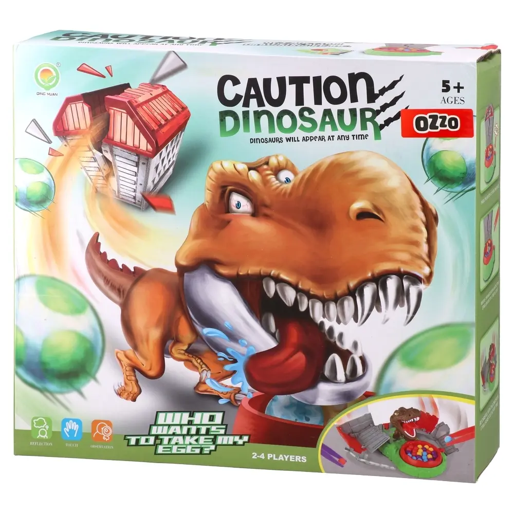 Qing Yuan Društvena igra Caution Dinosaur