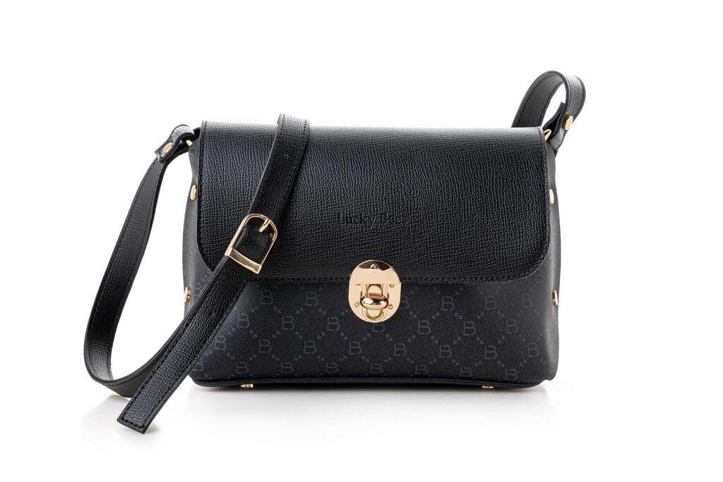 Lucky Bees Ženska torba 1278, Crna