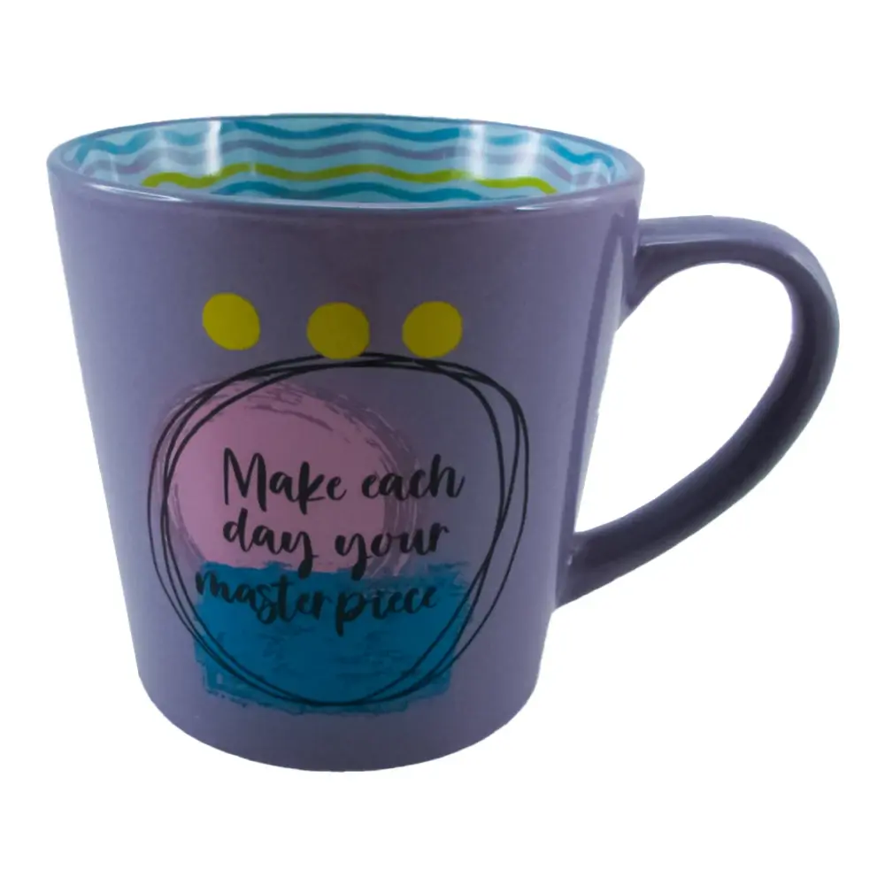 Festa Šolja Make each day  your masterpiece Herlig, Ljubičasta