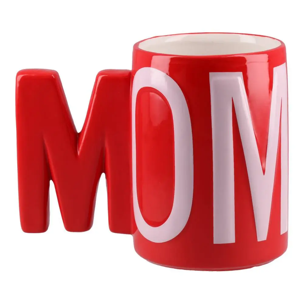 Šolja Mama Toby, Keramika, Crvena