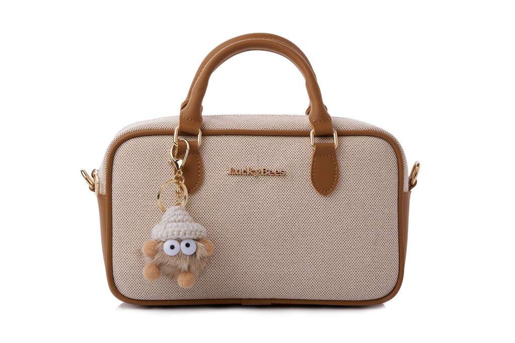 Lucky Bees Ženska torba Rosa, Krem