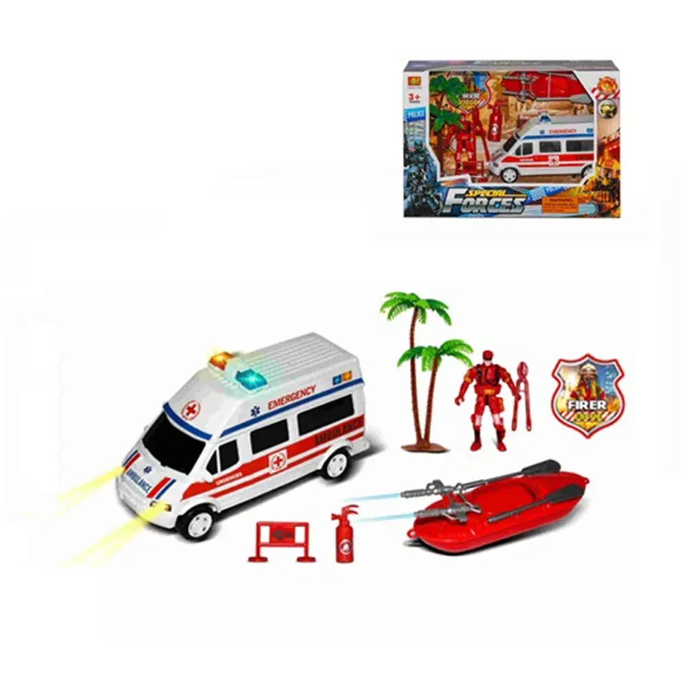 Igračka set vatrogasne opreme 55 Speed, 6 komada