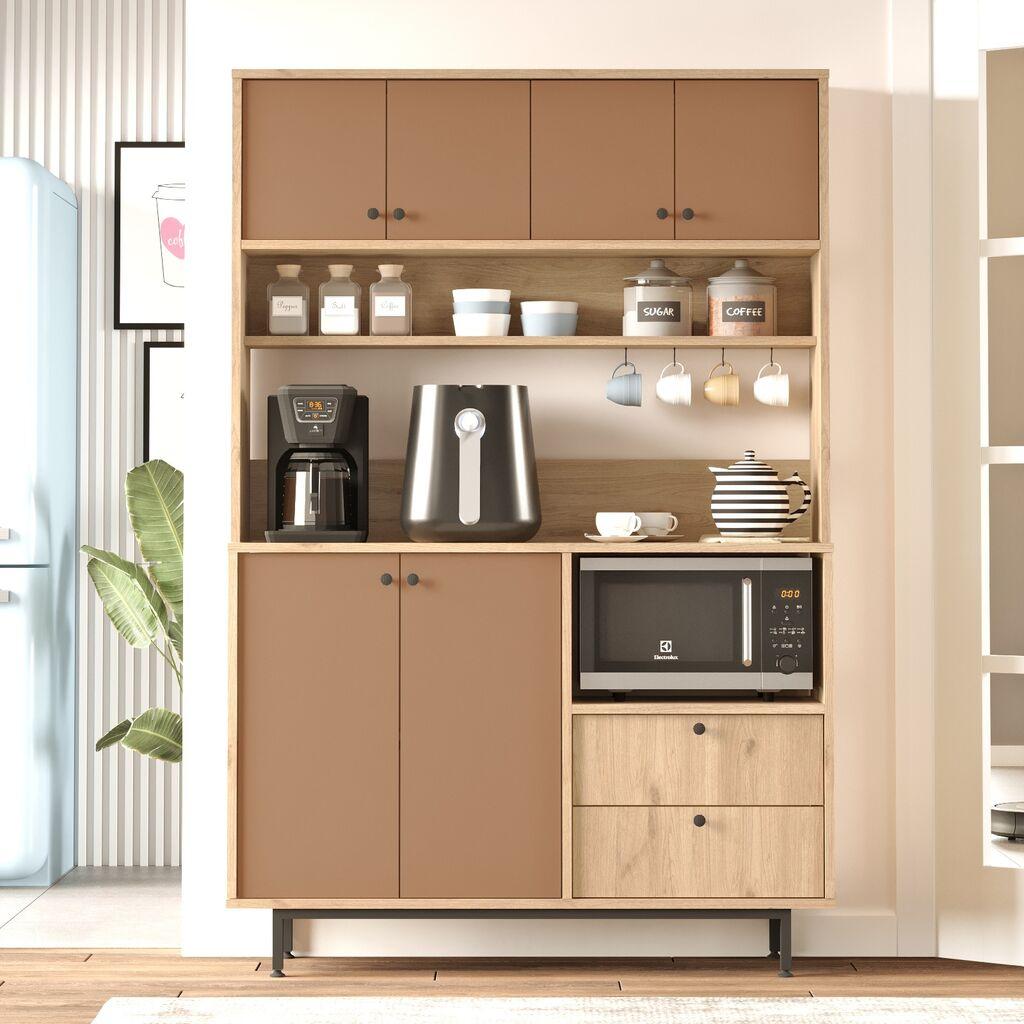 Hanah Home Komoda RE5-SK, 120x180x35.5 cm, Braon