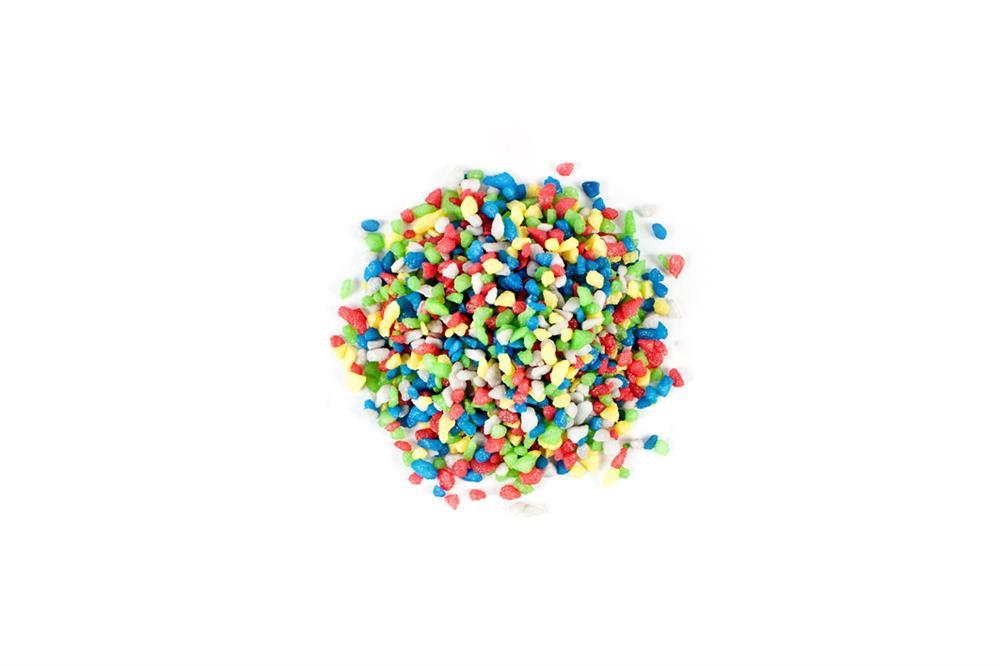Ferribiella Dekorativni kamenčići Mix za akvarijum, 1kg, Šareni