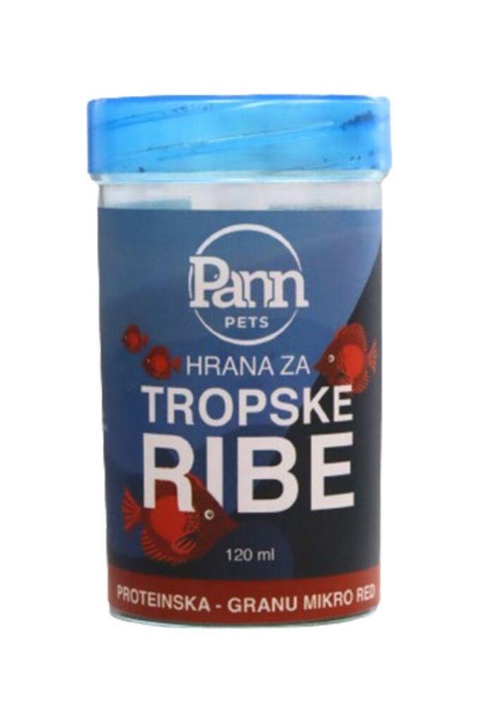Pannpets Proteinska granu mikro hrana za ribice, 120ml