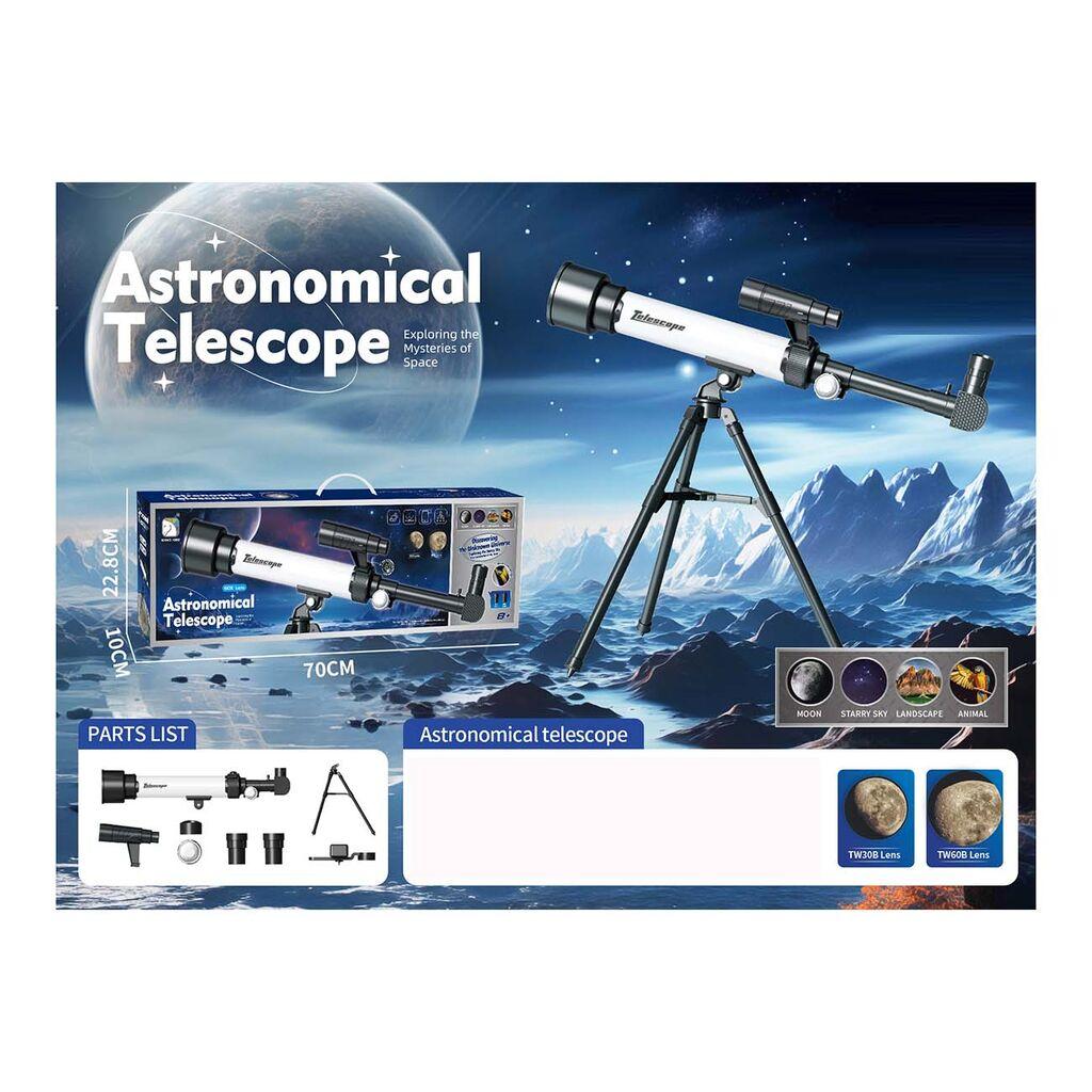 Igračka Astronomski teleskop, 30/60x