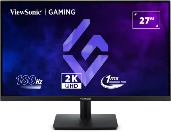 Viewsonic Monitor VX27G1-2K, 27", 2560x1440 QHD, 180Hz, IPS, 1ms, 2x HDMI, DP
