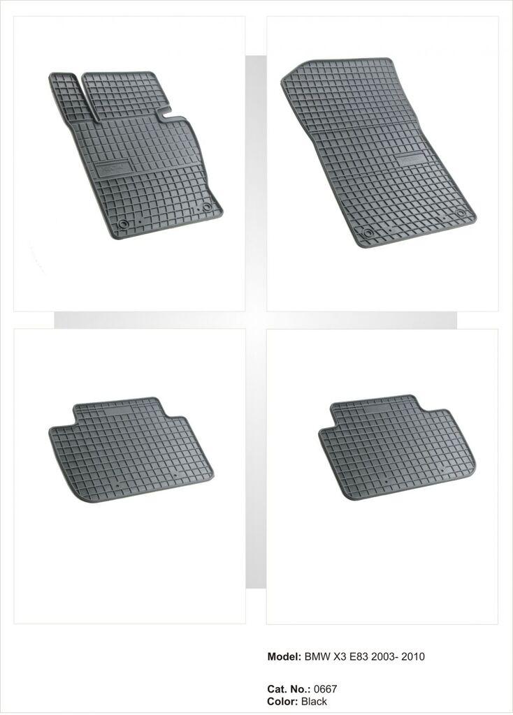 Frogum Tipske patosnice za  BMW X3 E83(03-10)