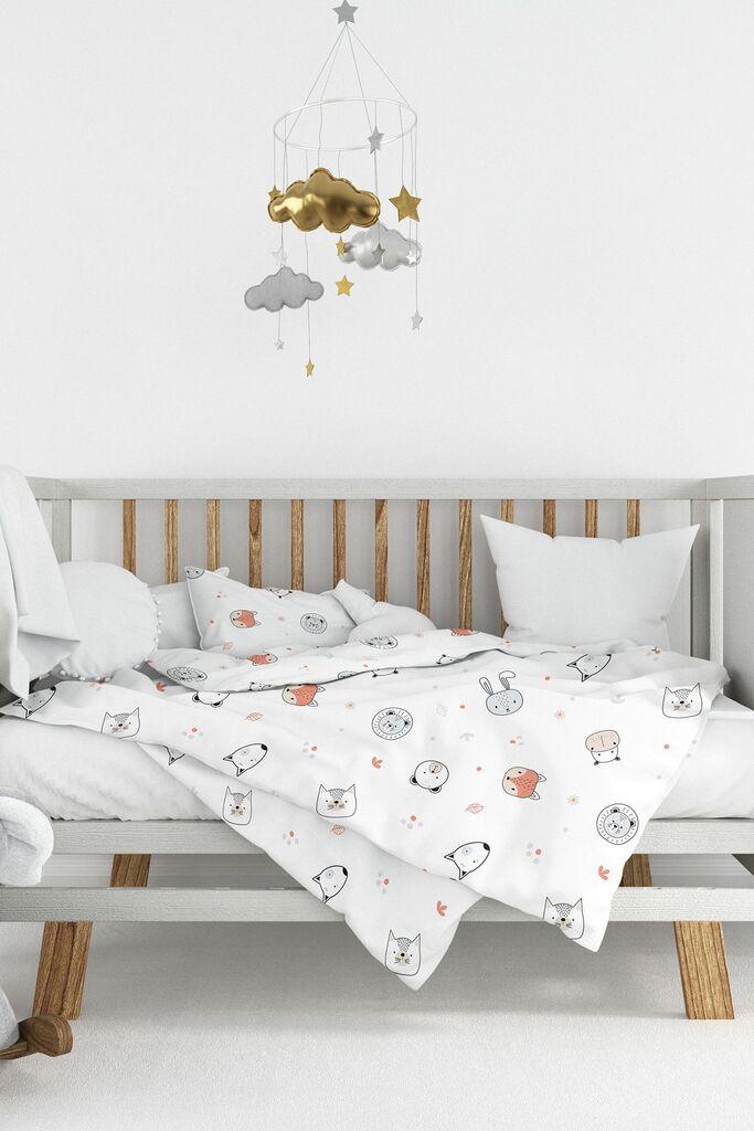 L'essentiel Maison Posteljina za bebe Safari, 100x150 cm, Bela