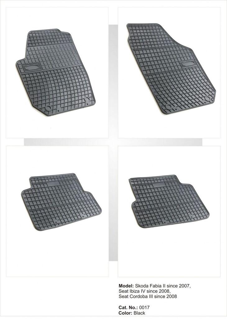 Frogum Tipske patosnice za  Škoda Fabia 2 (2007+) / Seat Cordoba (2008+)