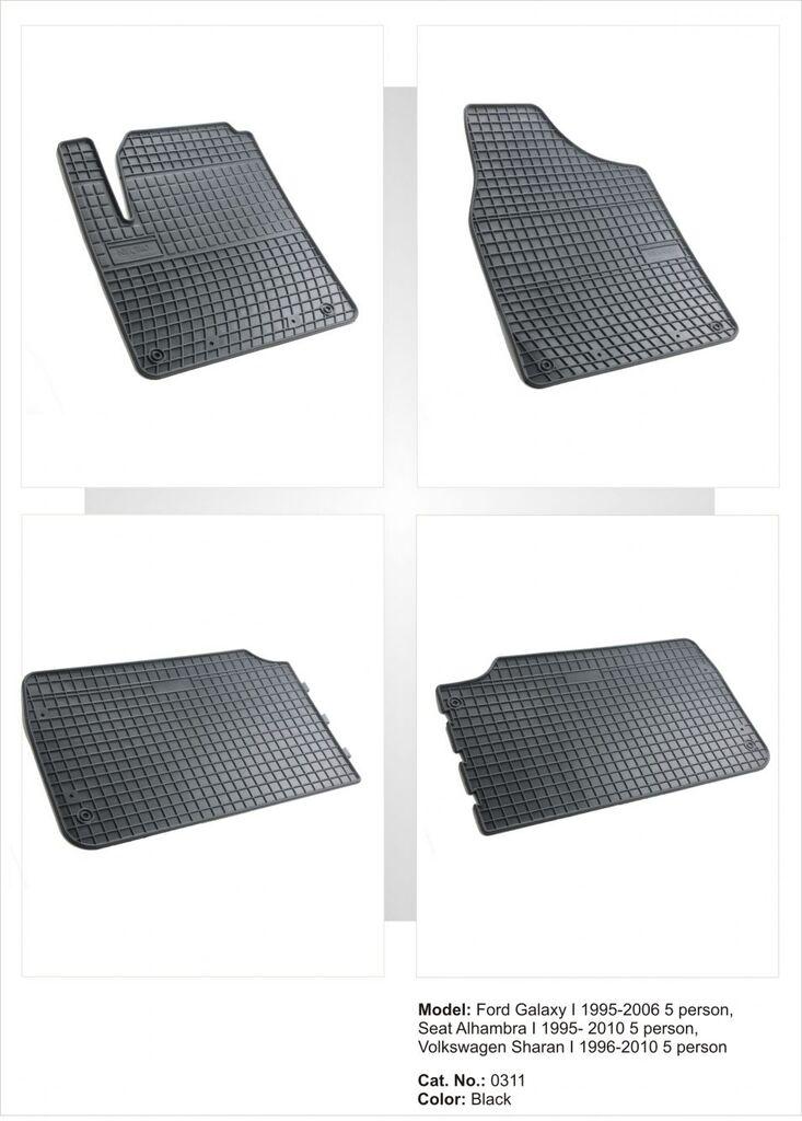 Frogum Tipske patosnice za  VW Sharan/Galaxy/95-10/
