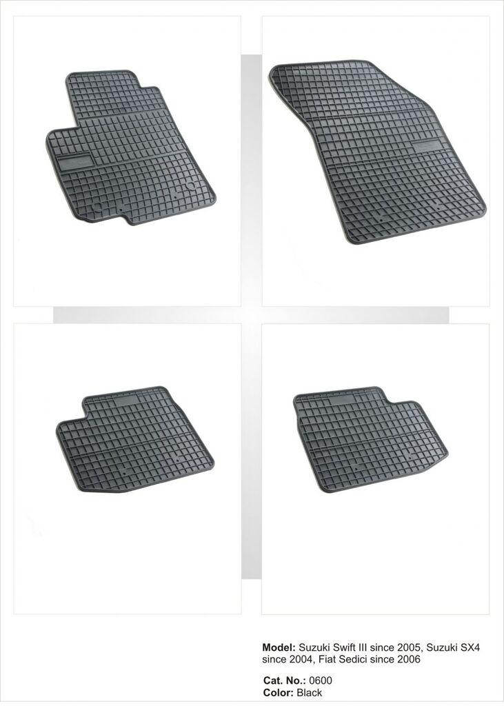 Frogum Tipske patosnice za  Suzuki SX4 (06-13) / Swift 3 (05+) / Fiat Sedici (06+)