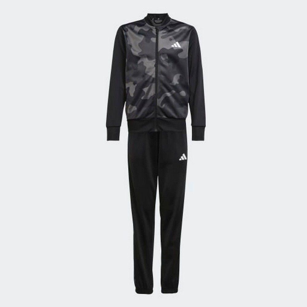 Adidas Komplet trenerka za dečake j camo t ts 3s, Crna