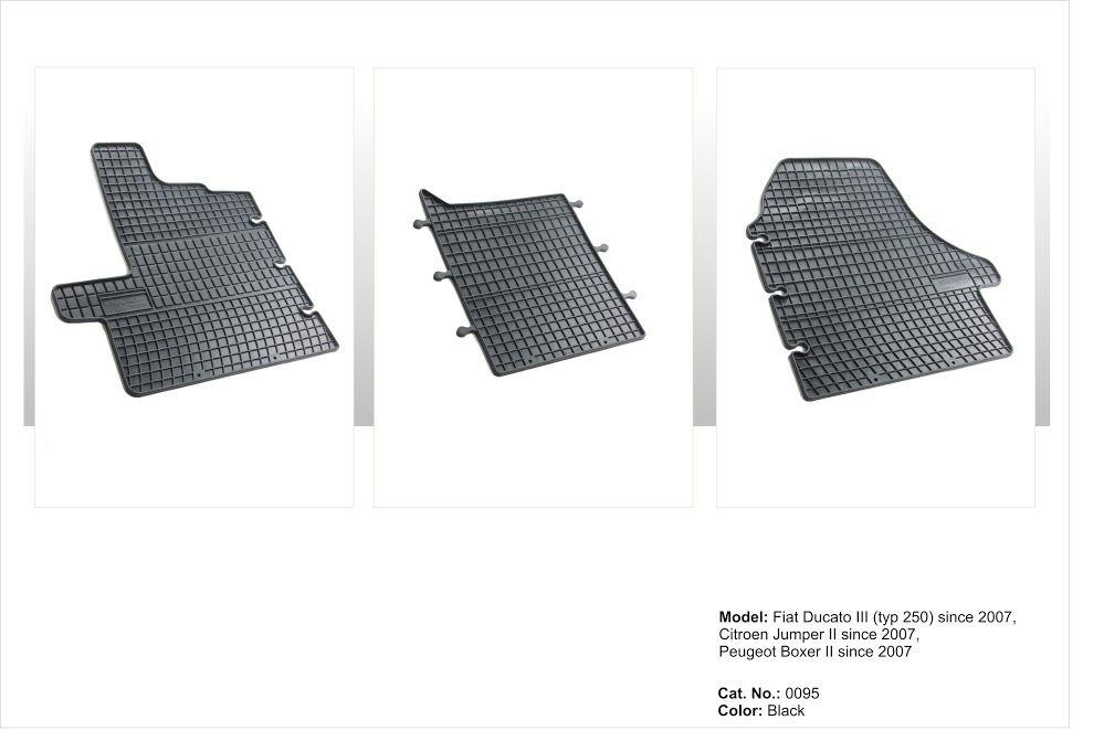 Frogum Tipske patosnice za  Fiat Ducato 3 / Peugeot Boxer 2 / Citroen Jumper 2 (2006+)