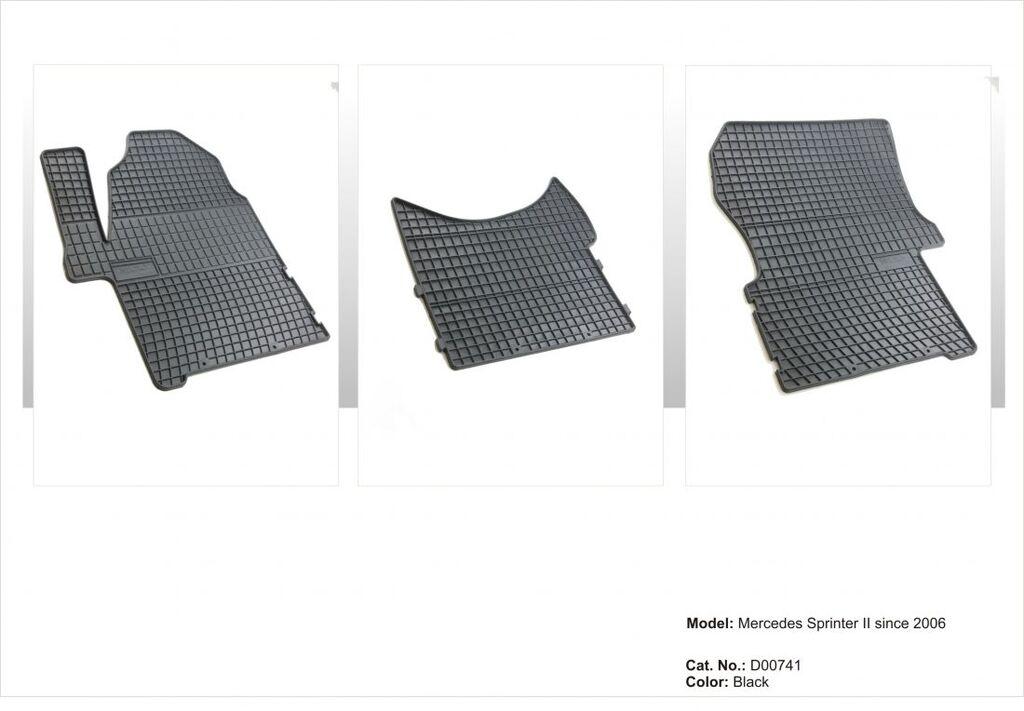 Frogum Tipske patosnice za  Mercedes Sprinter (2006+) / VW Crafter (2006-2017)