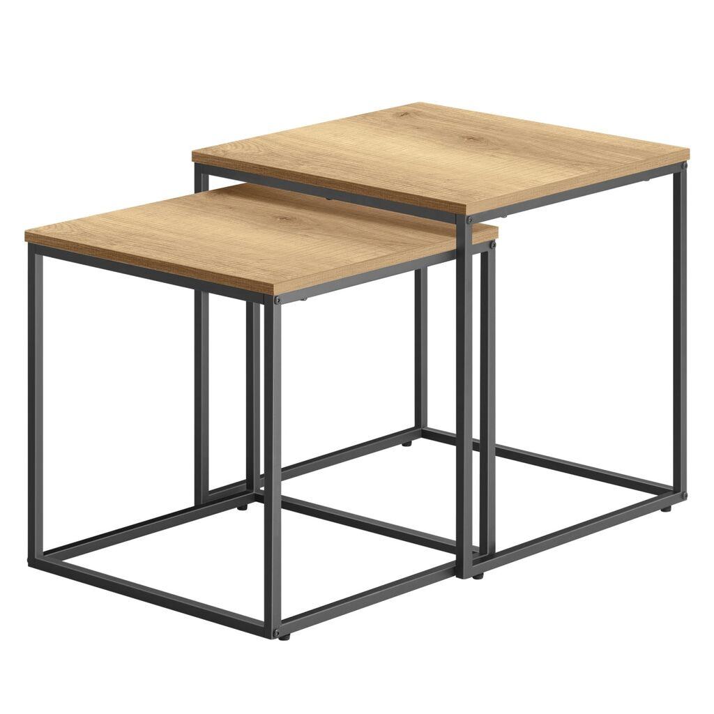 Oskar Set klub stolova, 2 komada, Boja drva