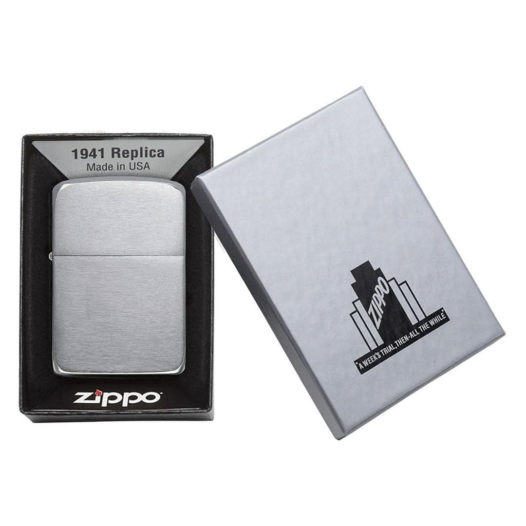ZIPPO 1941 - Metalni upaljač, Srebrbni