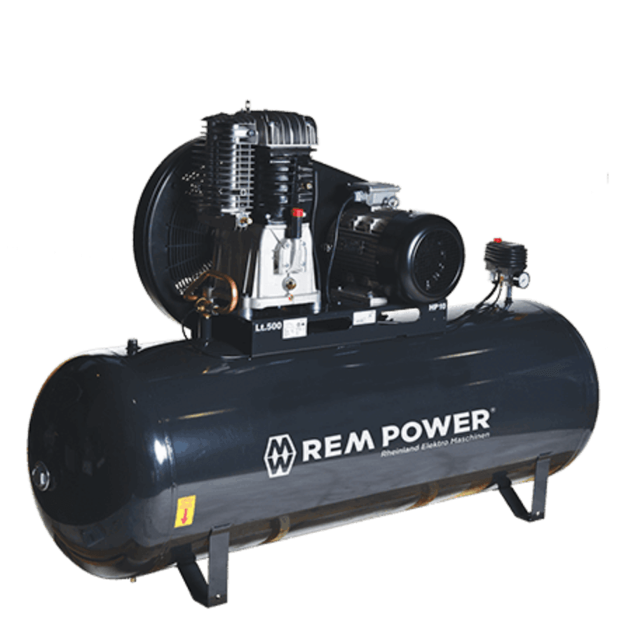 REM POWER Kompresor E1202/11/500, 400V, 50Hz, 7.2kW