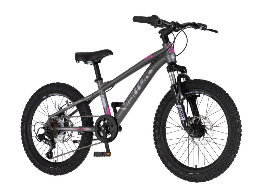 Visitor Bicikl za devojčice Cascade, 20", Sivo-roze