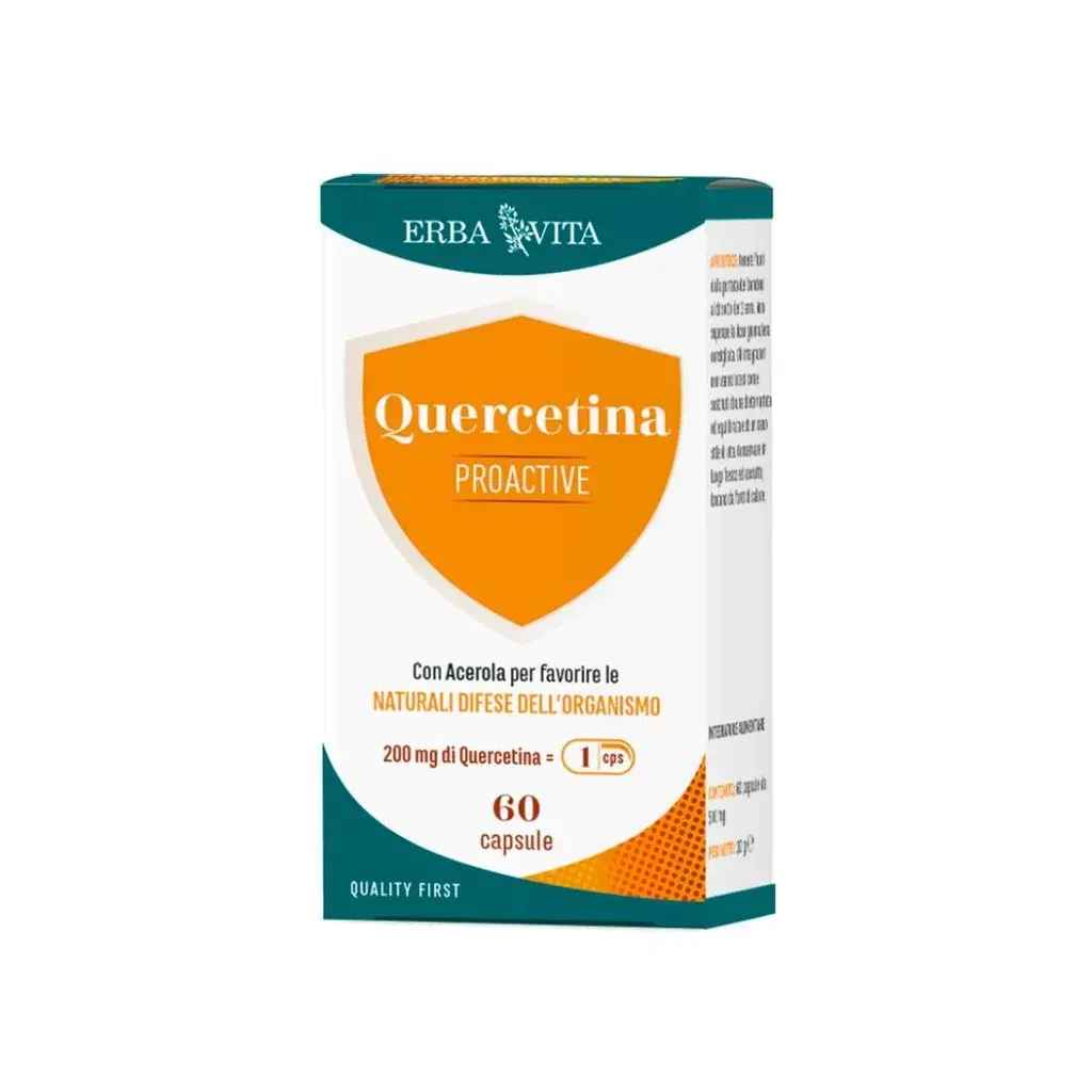 Erba Vita Dodatak ishrani Quercetina Proactive, 60 kapsula