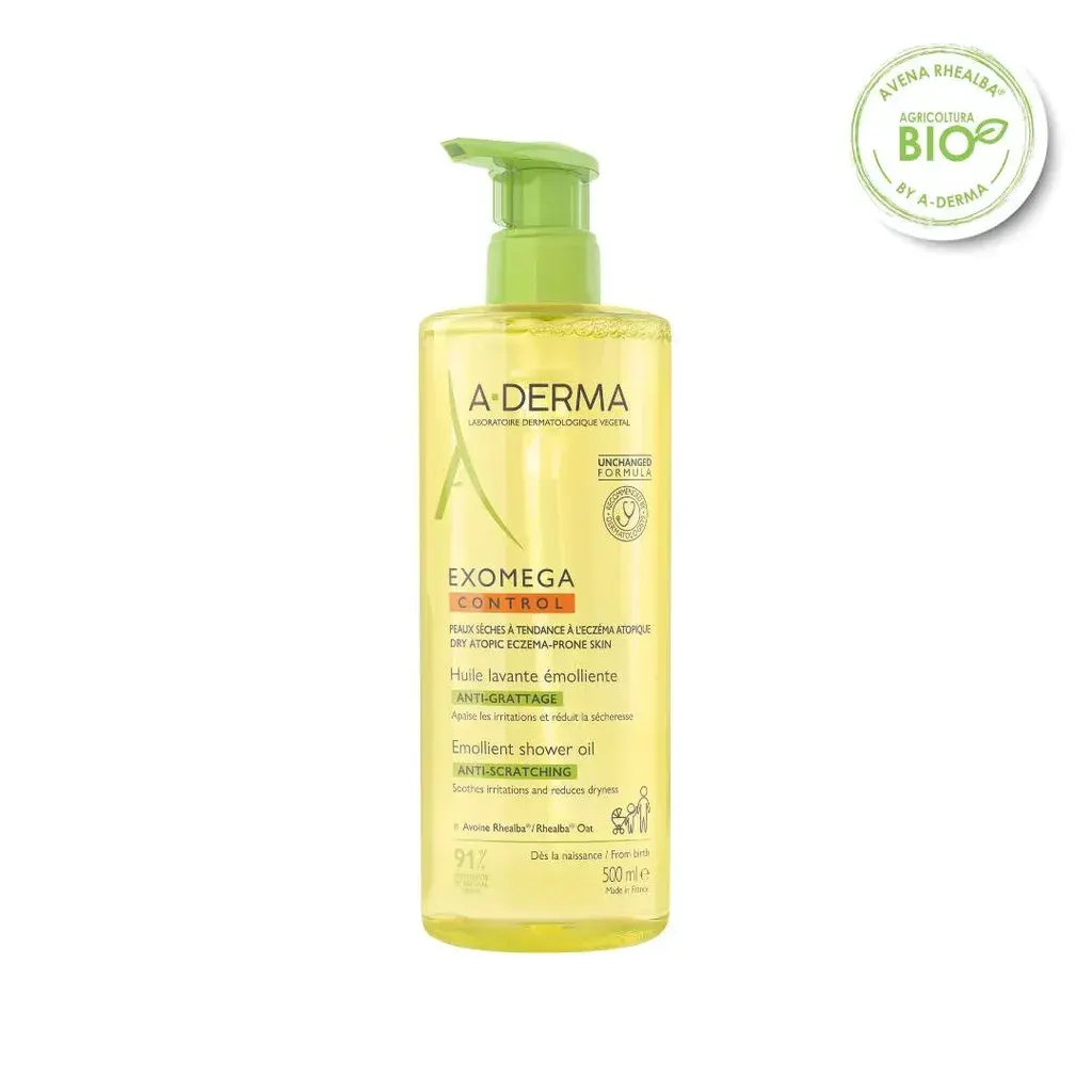 A-Derma Ulje za tuširanje Exomega Control, 500 ml