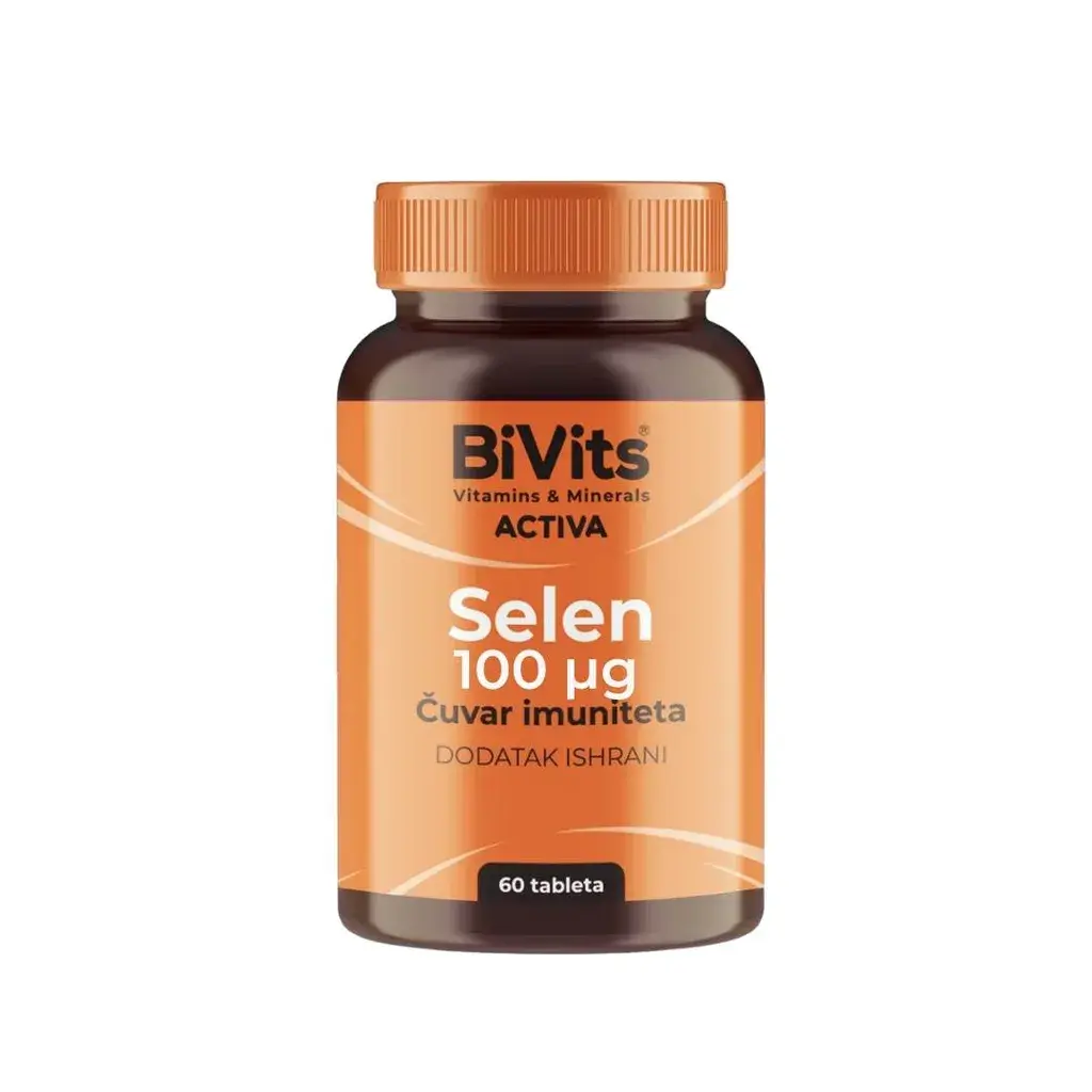 BiVits® Selen, 100 mcg, 60 tableta