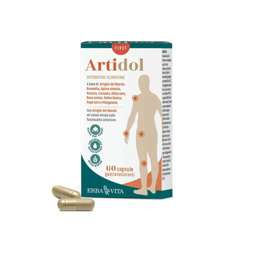 Erba Vita Prirodni antiinflamatorni analgetik ArtiDol, 60 kapsula