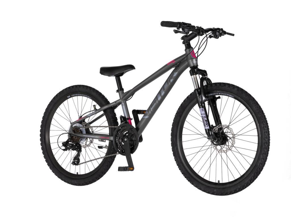 Visitor Bicikl za devojčice Cascade, 24", Sivo-roze