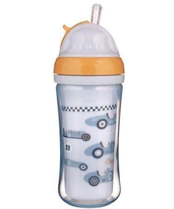 Canpol Babies Šolja sa slamčicom 260ml Car 74/051