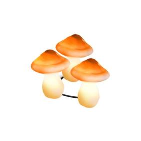 ELEMENTA Solarna baštenska lampa ''pečurka'', 3 komada