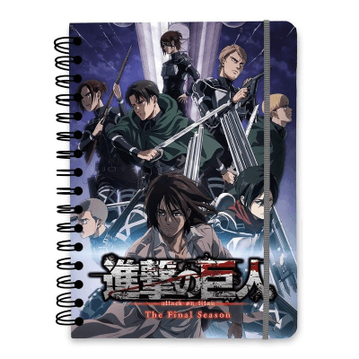 Grupo Erik Editores S. L. Agenda Attack On Titan, A5, Spirala