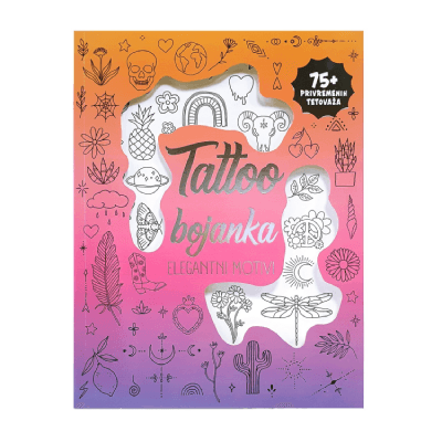 Tattoo bojanka Elegantni motivi (s 75 privremenih tetovaža)