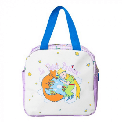 Grupo Erik Editores S. L. Torba za užinu The Little Prince, Ljubičasto-bela