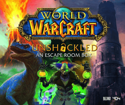 World of Warcraft Unshackled An Escape - Room Box