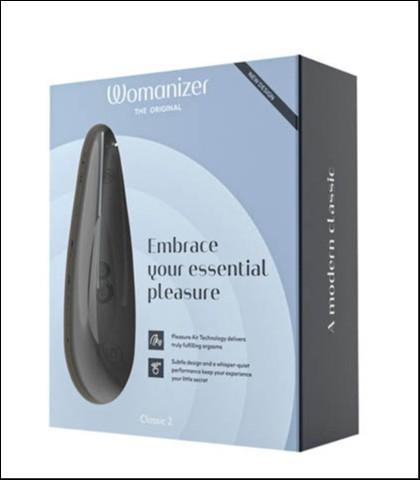 WOMANIZER Klito stimulator Classic 2, Crni