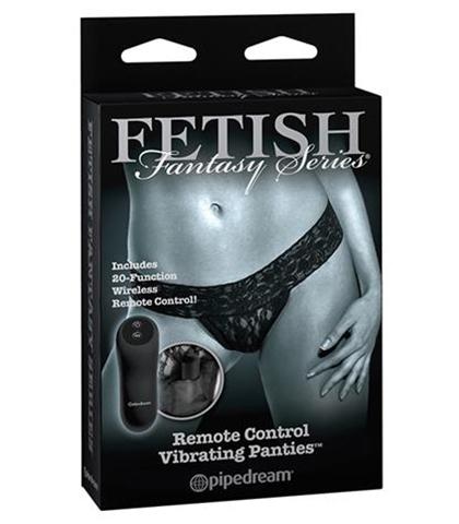 PIPEDREAM Bežične vibro gaćice, Crne