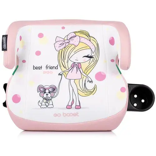 Chipolino Buster auto sedište Go Boost, I-SIZE 125-150cm, Roze