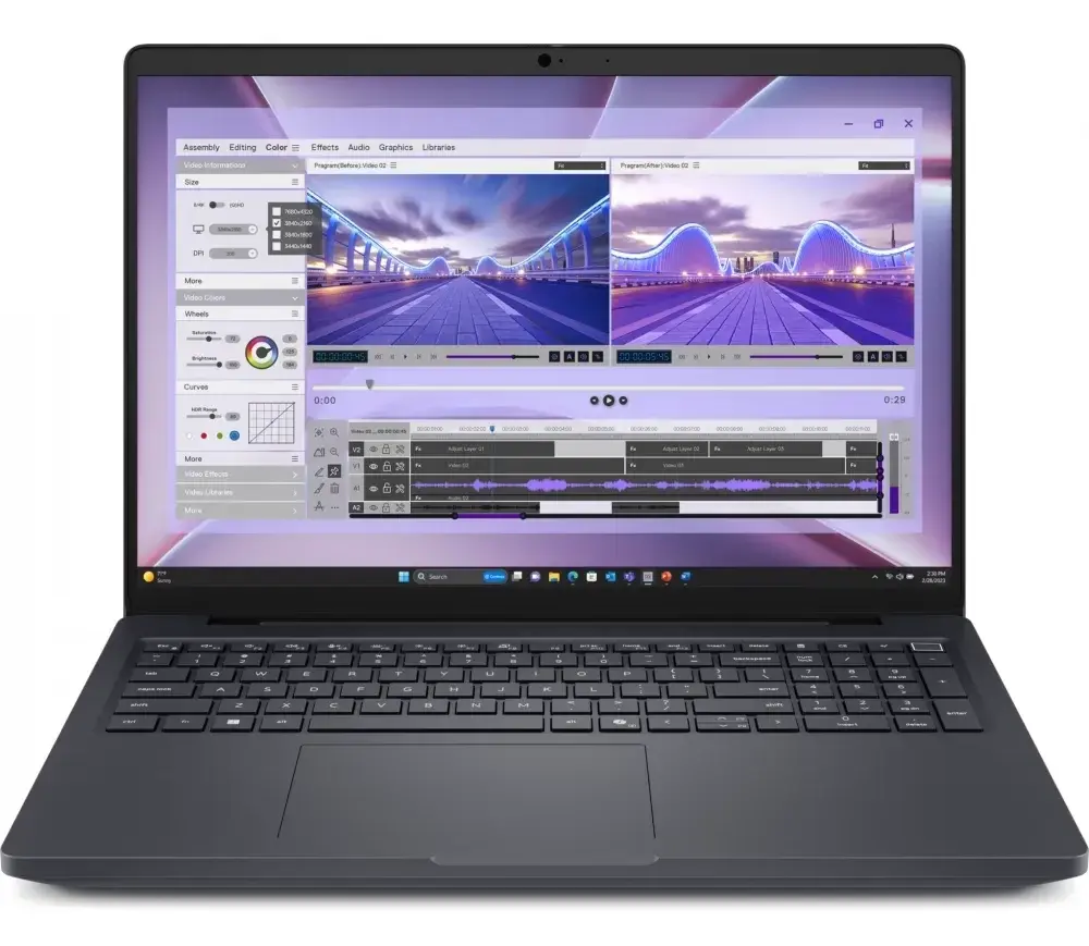 Dell Laptop Pro Max 16, 16″, FHD+, Ultra 7, 265H, 32GB/1TB, RTX PRO 1000, Crni