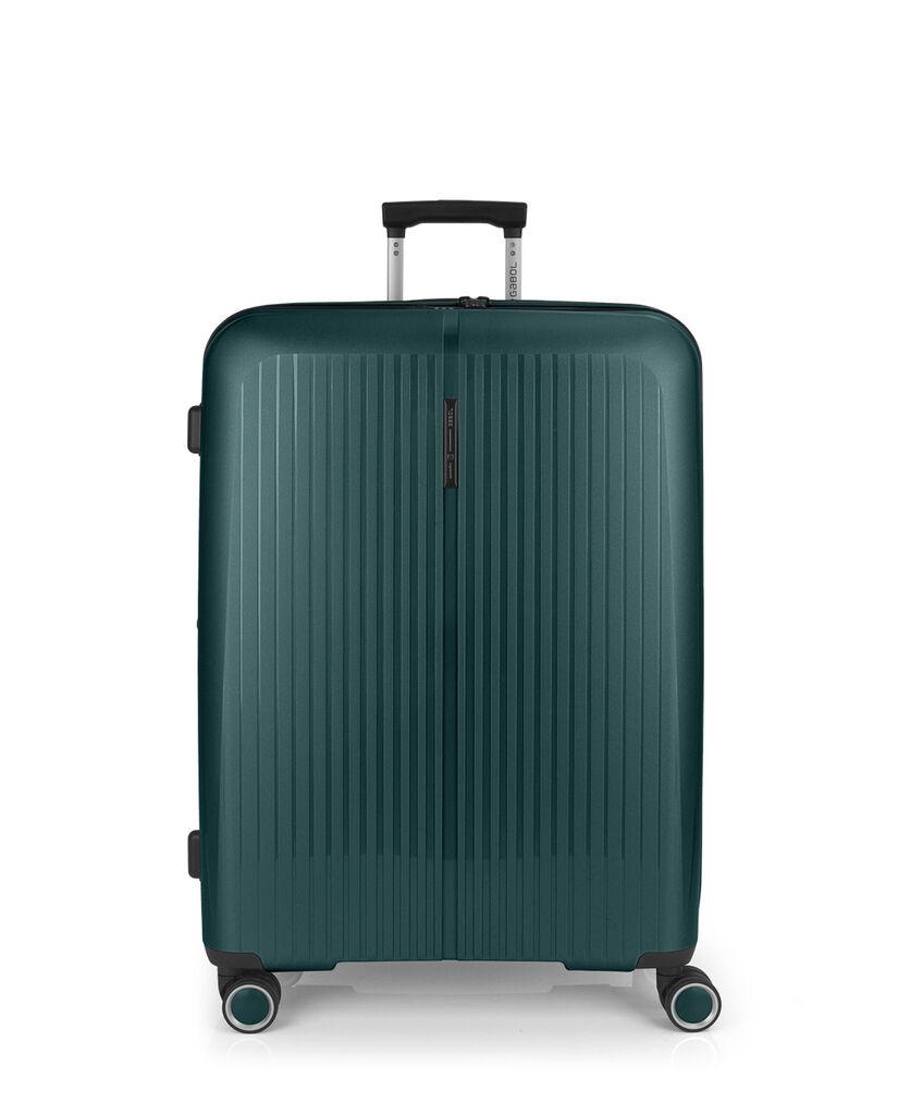 Gabol Veliki kofer Brooklyn, Proširivi, 51x75x31/34cm, 109/119.6l, 4.5kg, Zeleni