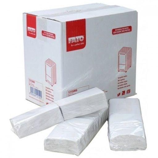 FATO Salvete Caffe, 3000/1, Jednoslojna, 17x17cm, Bela